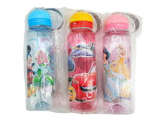 Water Bottle Cartoon Character No.9920-4 | Per Piece