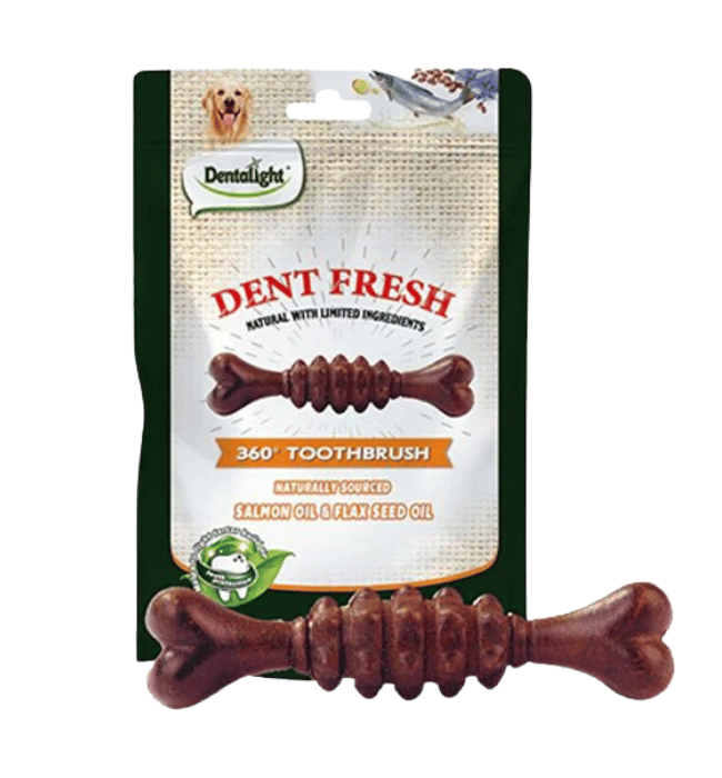 Dentalight Denth Fresh Salmon & Flax Seed Oil 60g