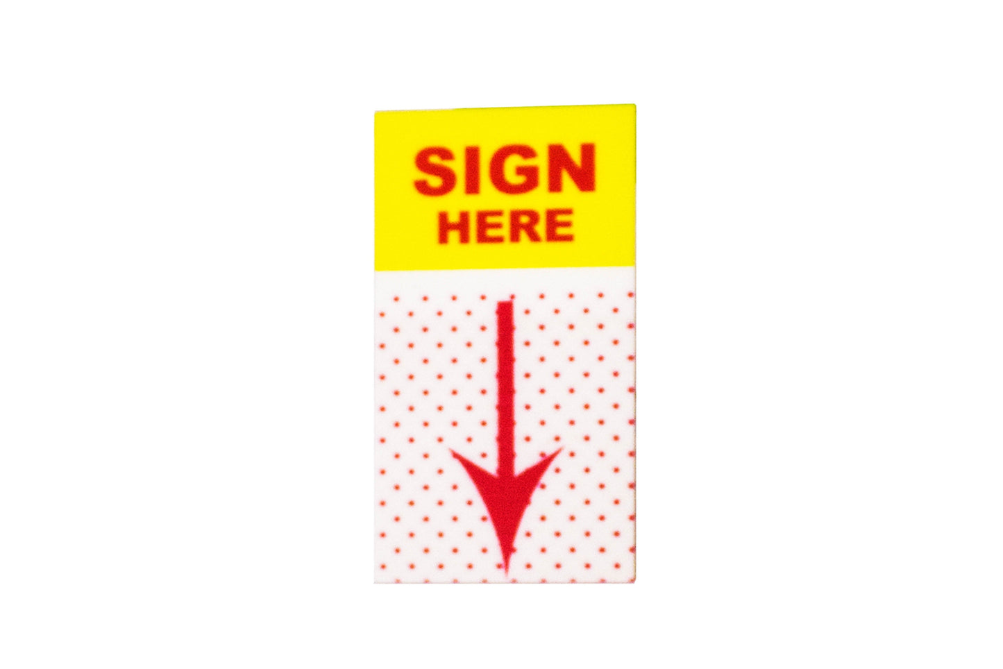 Joy Sign Here Sticky Note SH-126