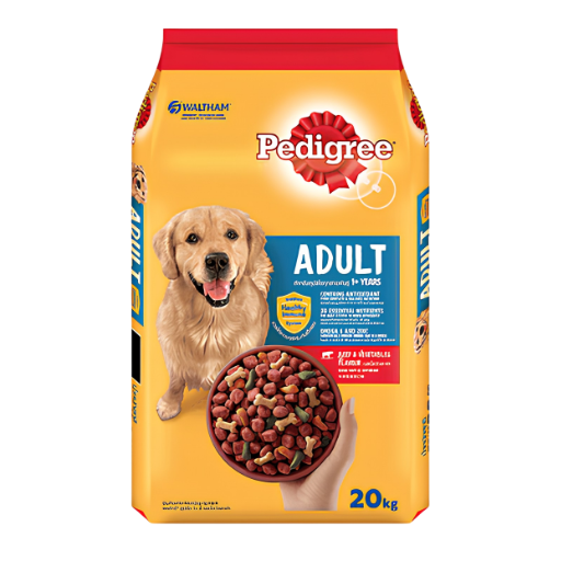 Pedigree Adult Beef and Vegetable Dog Dry Food