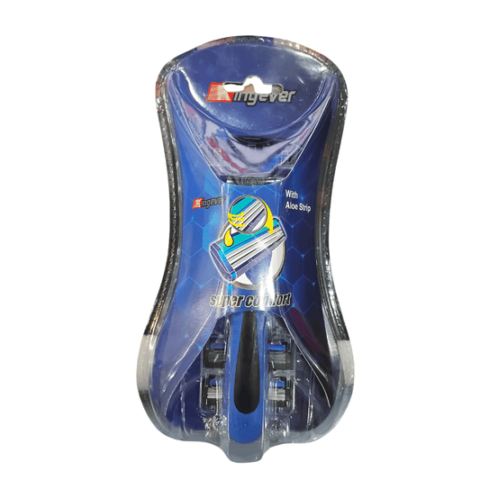 Kingever Super Comfort Razor with 3 Blade Razor K1392