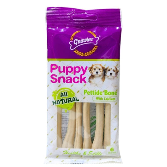 Gnawlers Puppy Snack Pettide Bone 40g