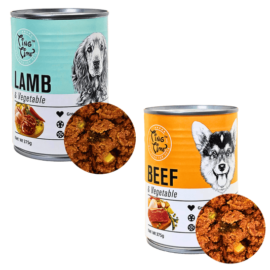 Cing Time Can Dog Food 375g