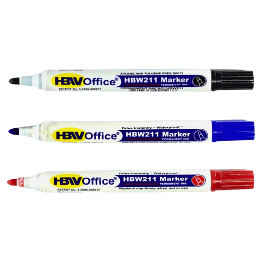 HBW Office Permanent Marker 211 Fine | Per Piece