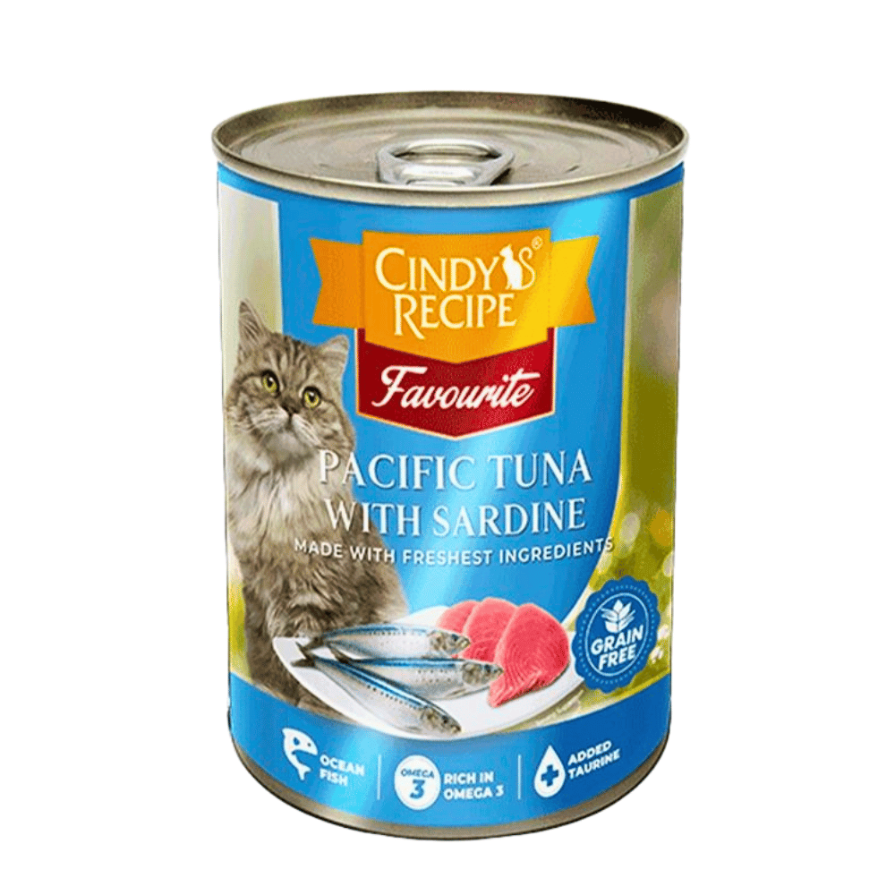 Cindy's Recipe Can Cat Food 400g