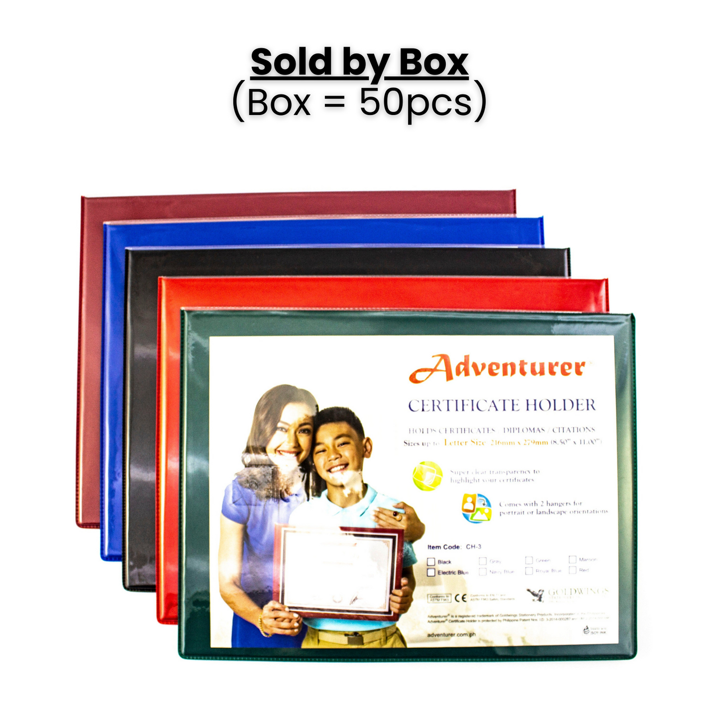 Adventurer Certificate Holder Short