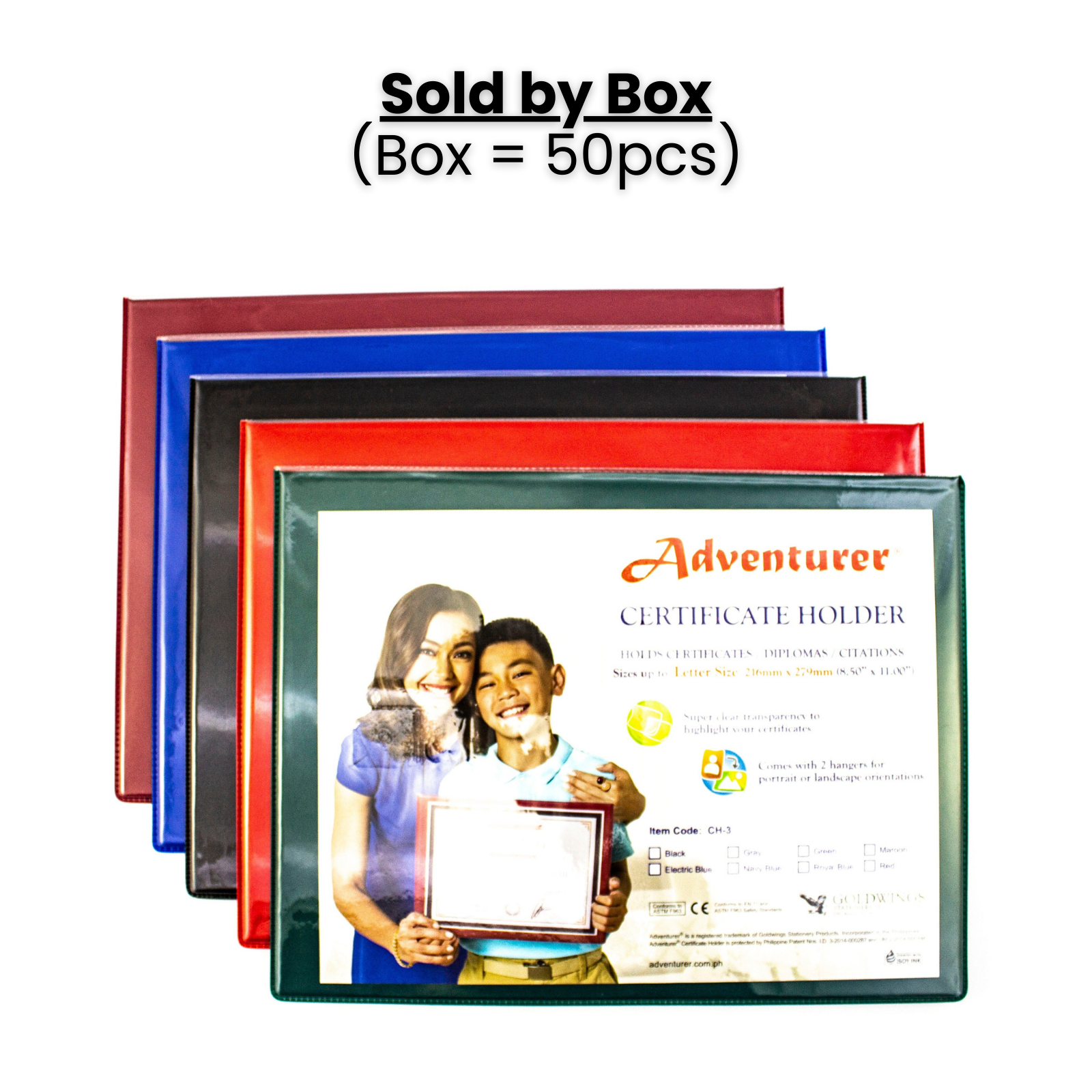 Adventurer Certificate Holder Short