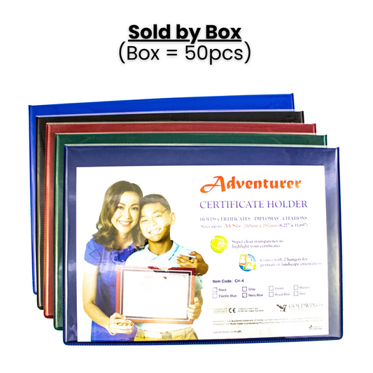 Adventurer Certificate Holder CH-4 A4