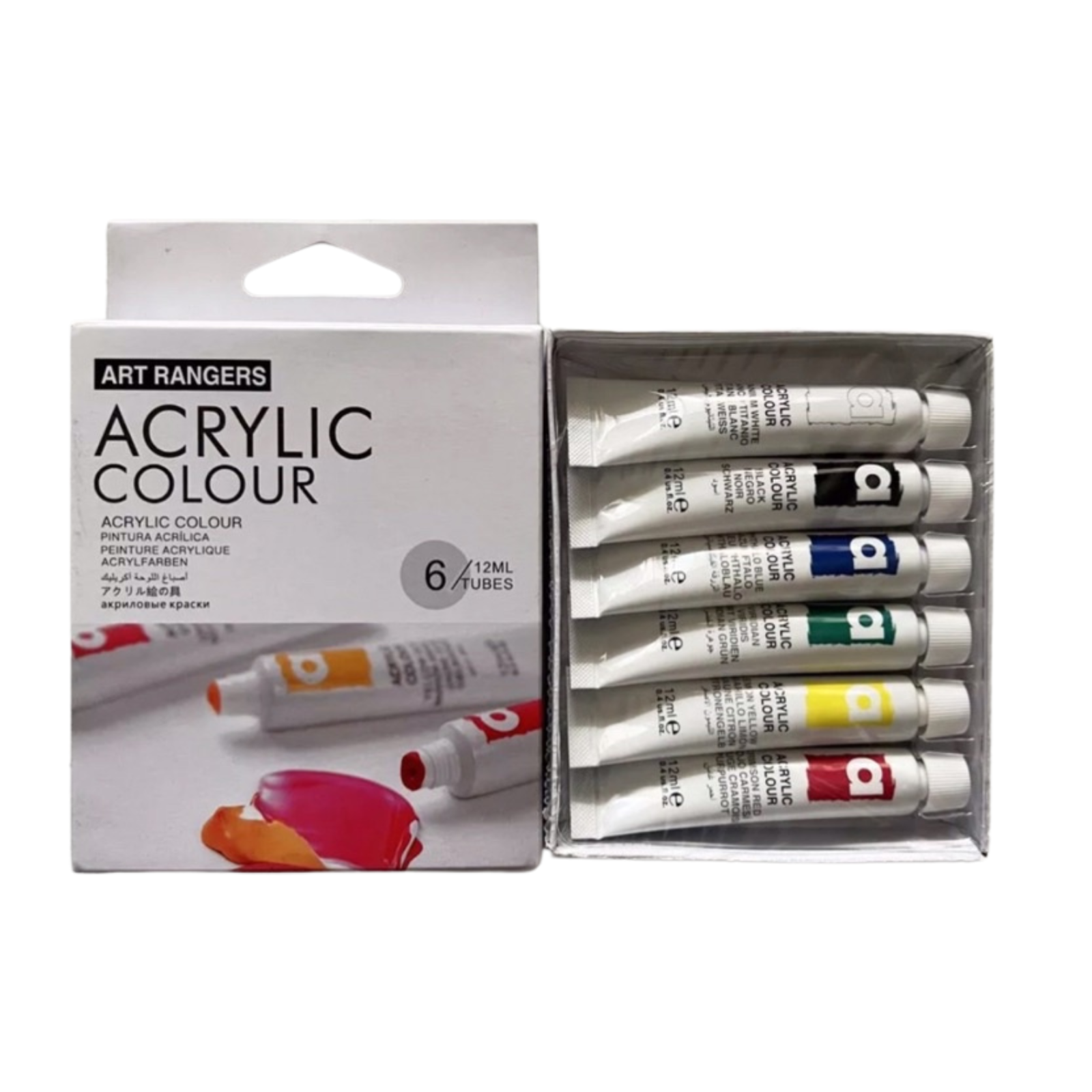 Art Rangers Acrylic Colour 6colors 12ml