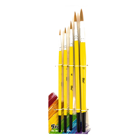B&E Paint Brush Round #2,4,6,8,12 No. 8915