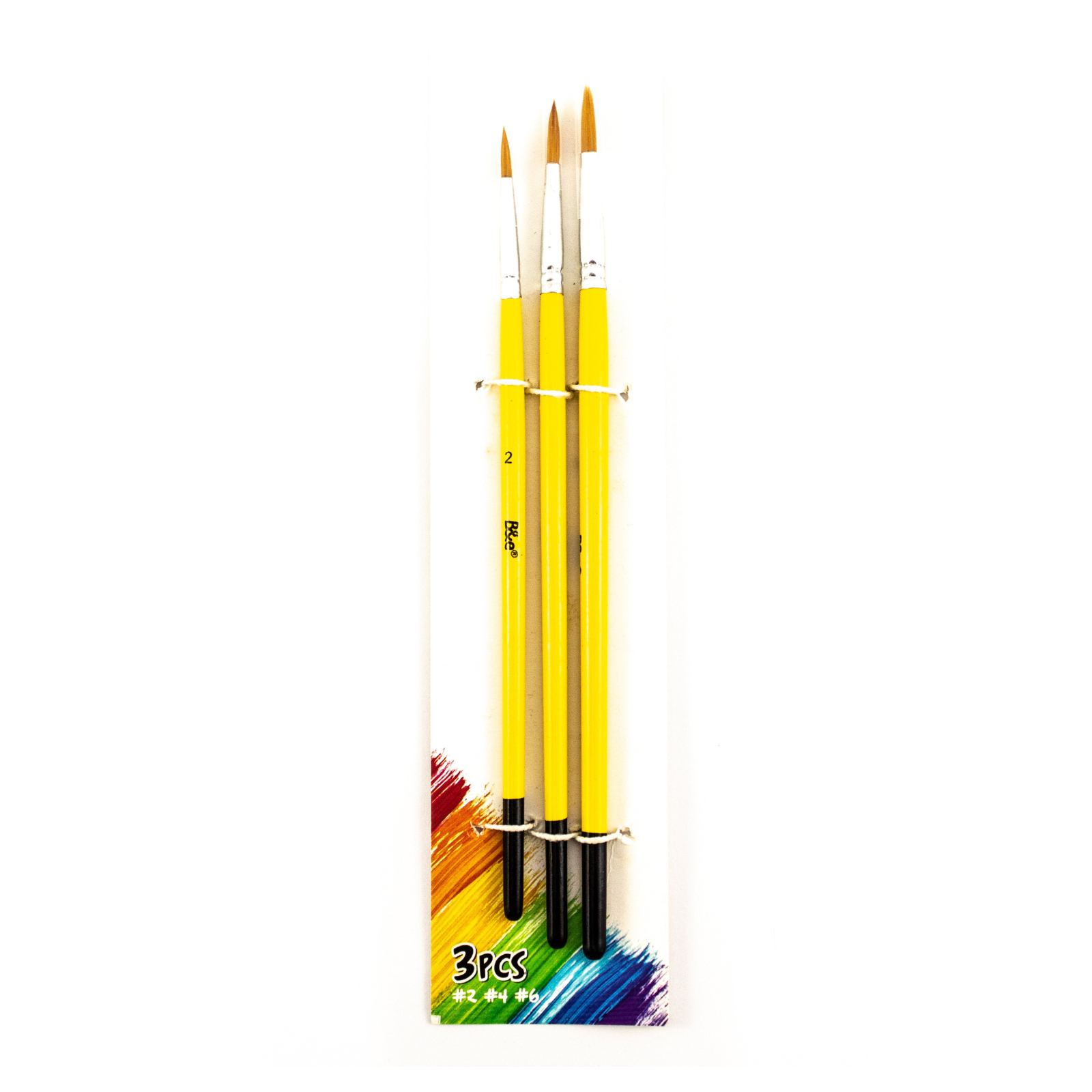 B&E Paint Brush Round #2,4,6 No. 8916