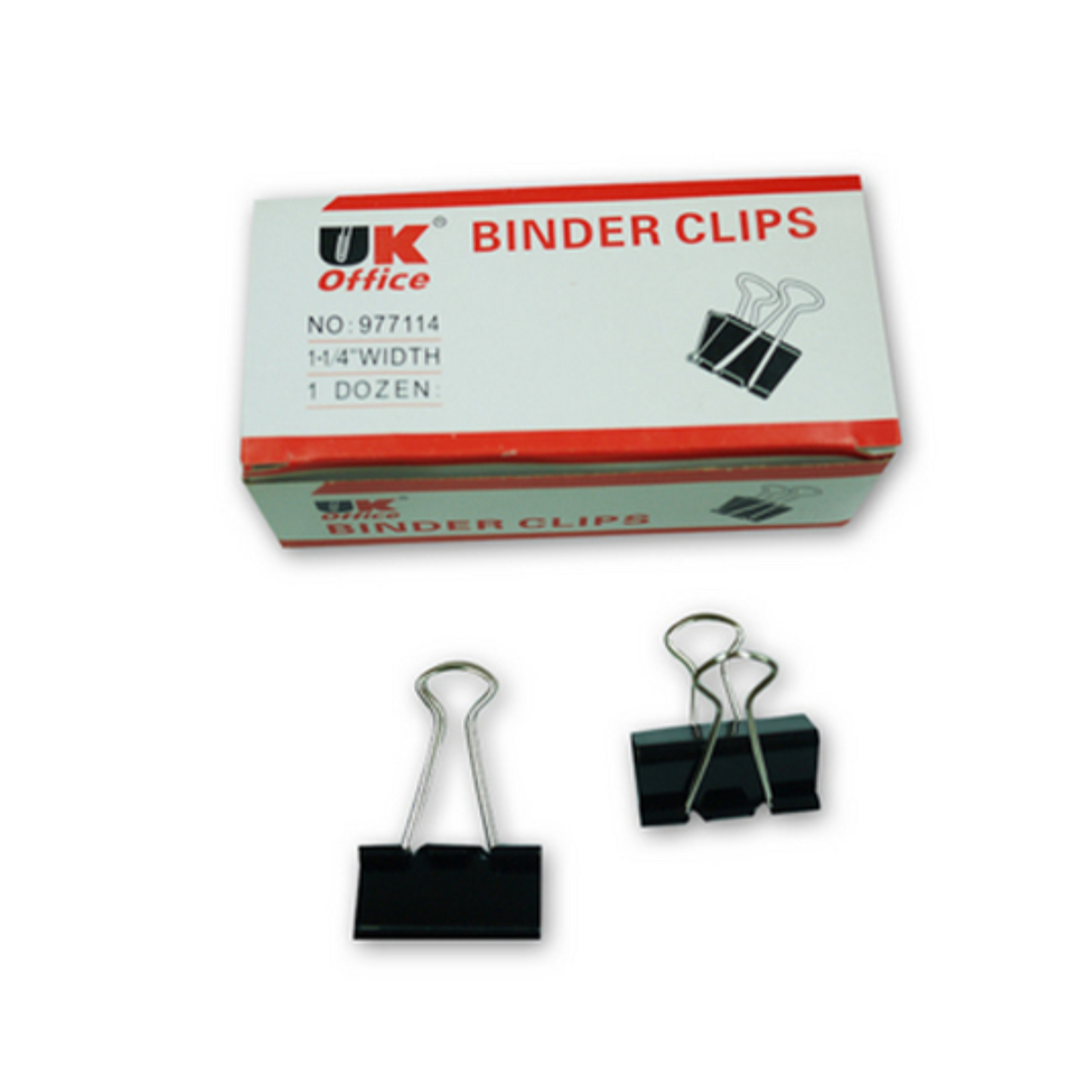 Binder Clip Metal 1in 1/4