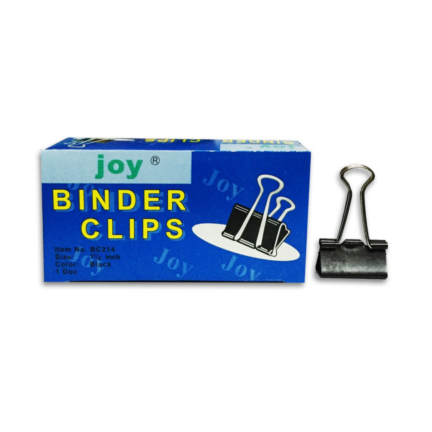 Binder Clip Metal 1in 1/4in