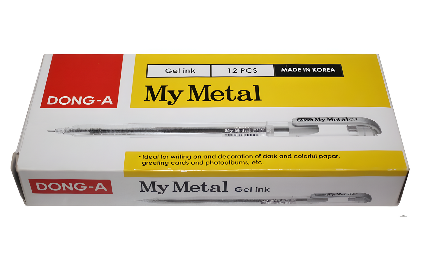 Dong-A My Metal Pen 0.7mm | 12pcs