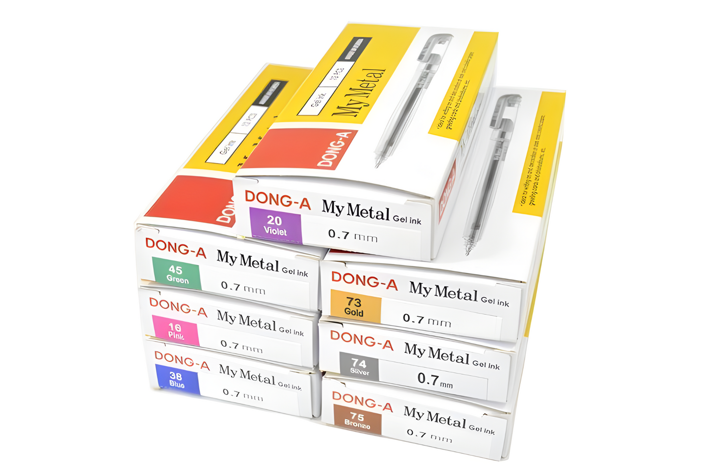 Dong-A My Metal Pen 0.7mm | 12pcs