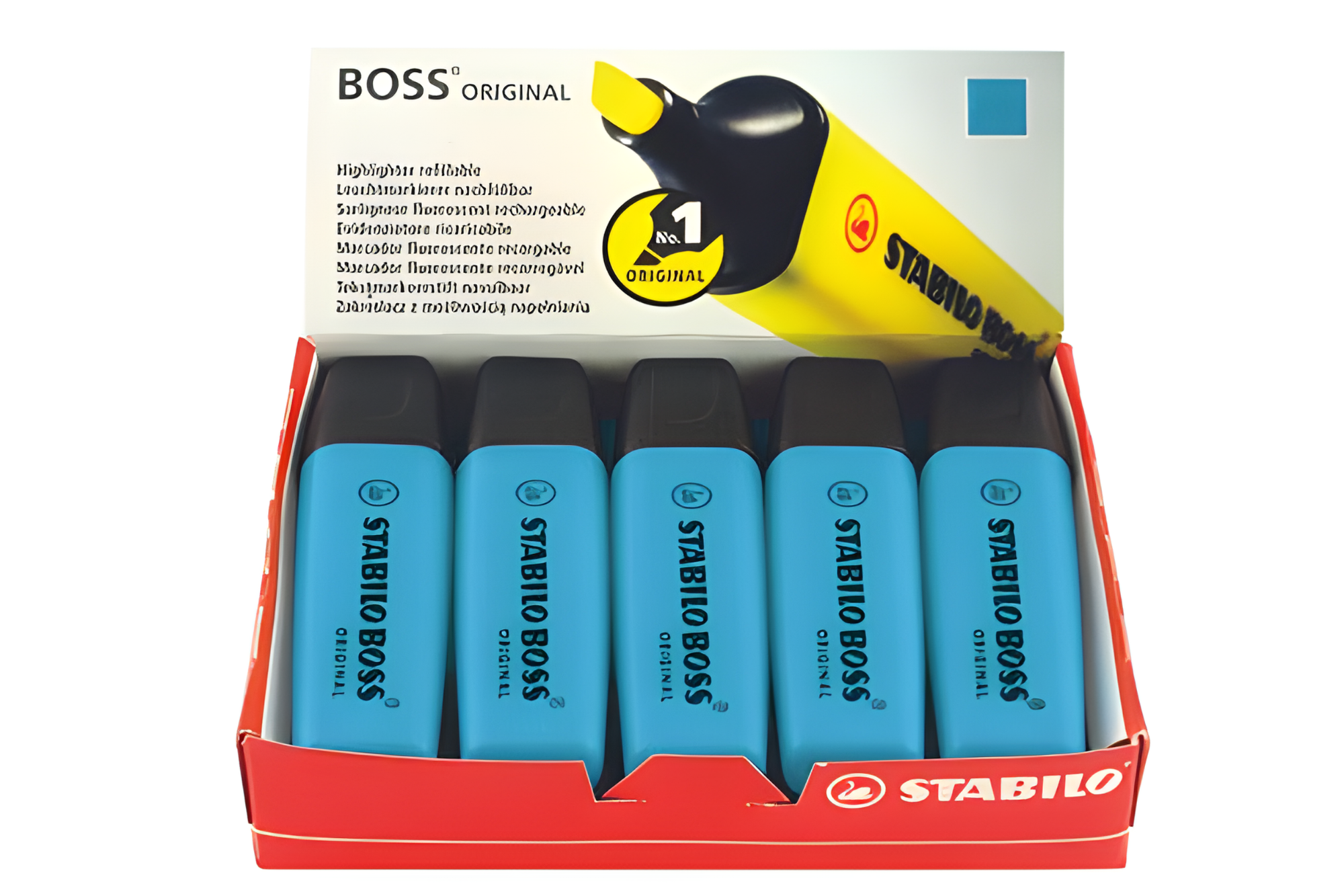 Stabilo Box Stabilo Boss Original Highlighter | 10pcs – Paper Cart