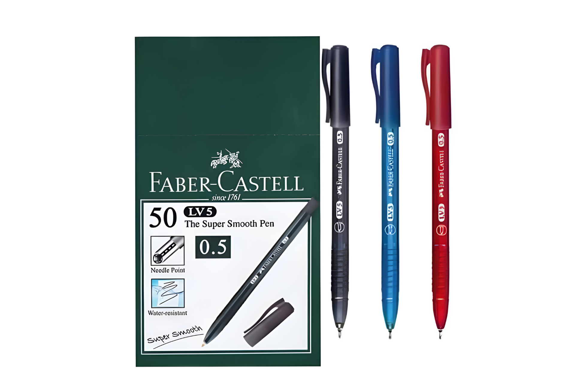 Faber-Castell Ballpen LV5 | 50pcs – Paper Cart