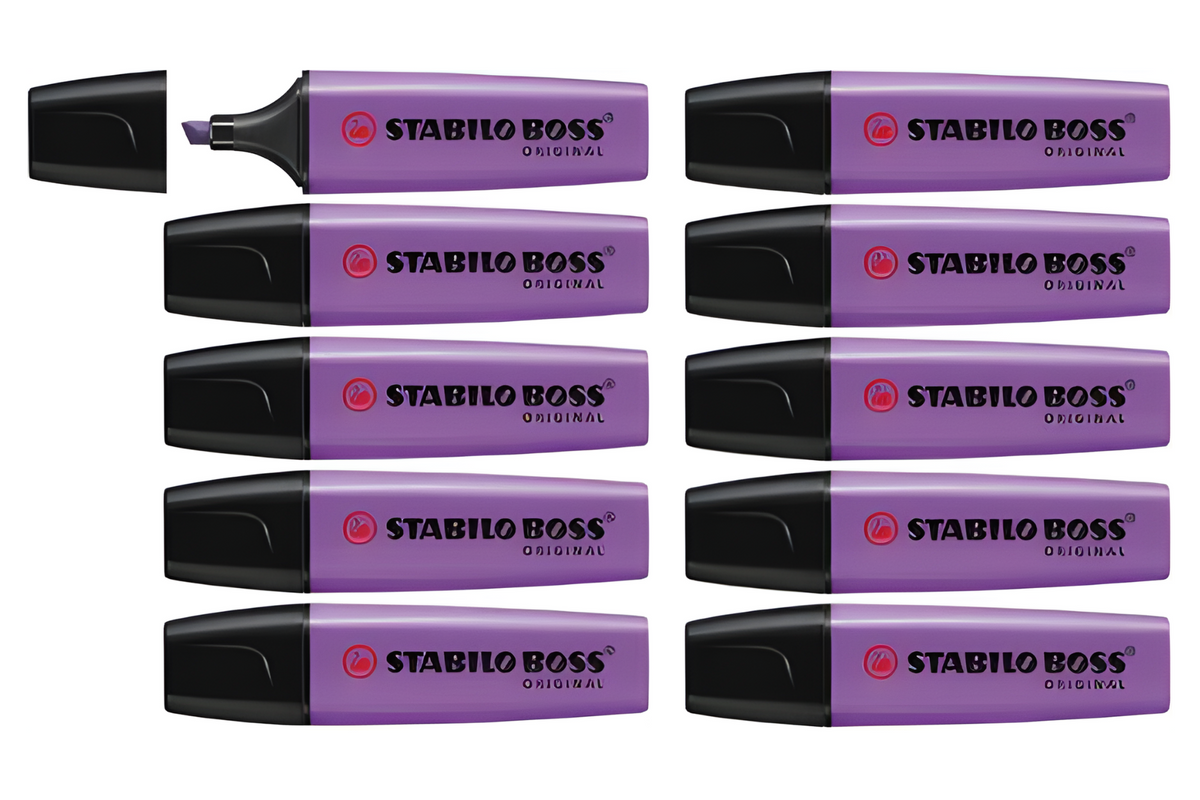 Stabilo Boss Original Highlighter | 10pcs – Paper Cart
