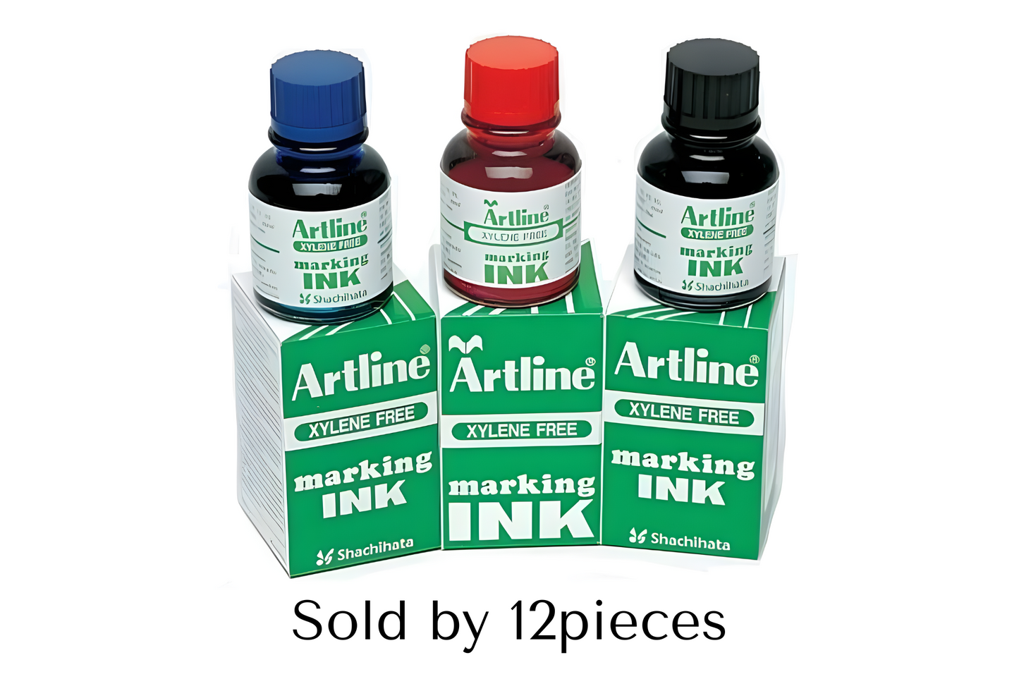Artline Permanent Marker Refill 20cc | 12pcs