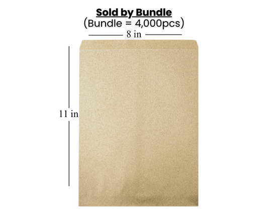 Stallion Brown Paper Bag 8x11in (4000pcs)