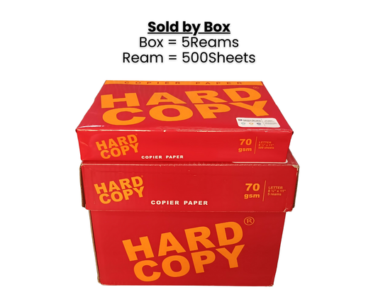 Hard Copy Bond Paper 70gsm Short