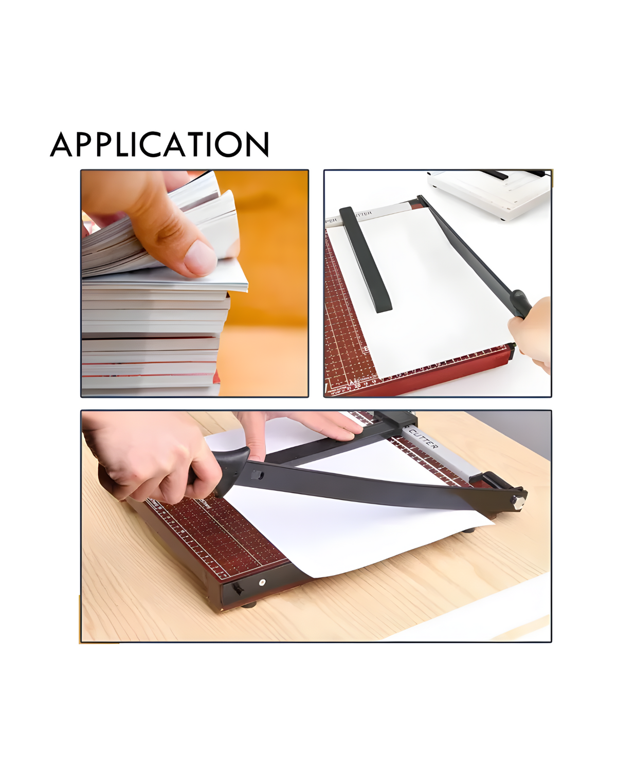 Paper Cutter Wood B5 10x10in – Paper Cart