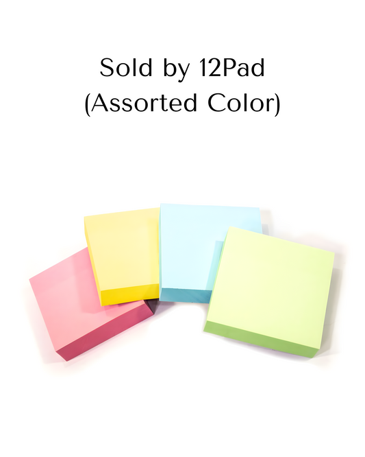 Joy Sticky Notes JSN-3x3x180 12Pad (Asstd. Color)