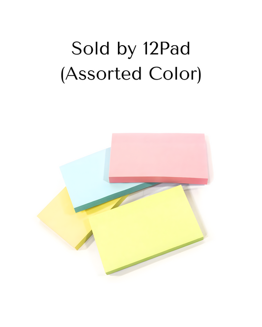 Joy Sticky Notes JSN-3x5x120 | 12Pad (Asstd. Color)