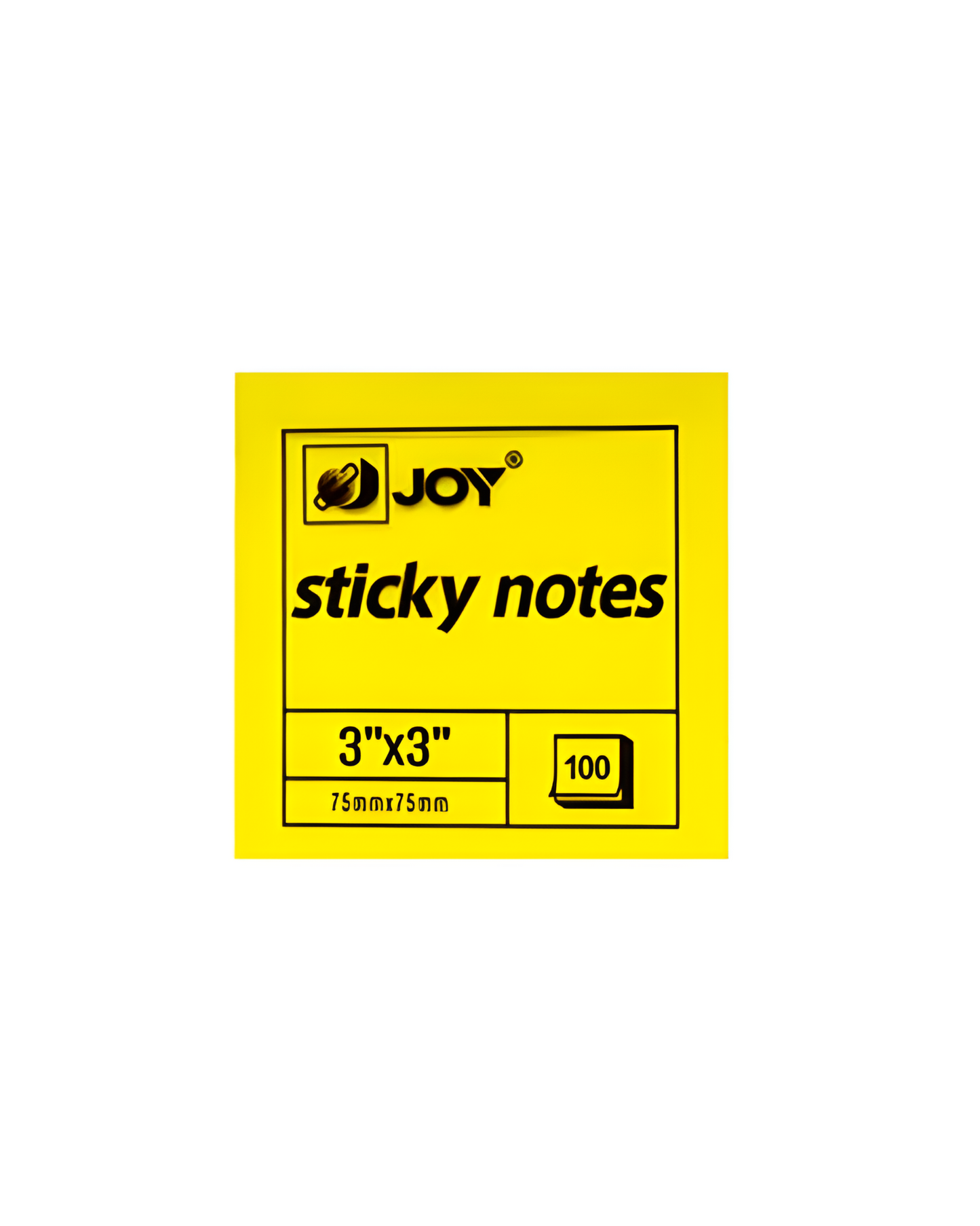 Joy Sticky Note 3x3in 100lvs | 12Pad