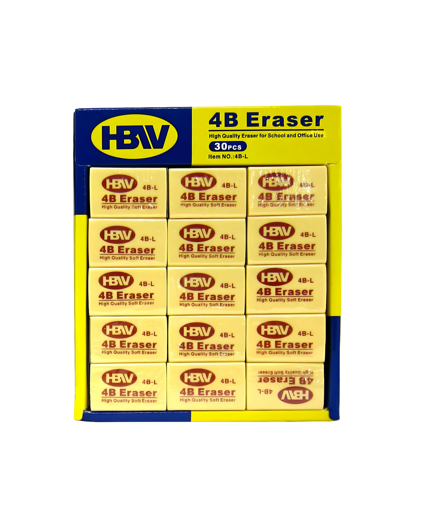 HBW Soft Eraser 4B Big | Per Piece