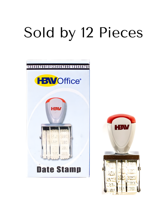 HBW Dater Stamp D-4 | 12pcs