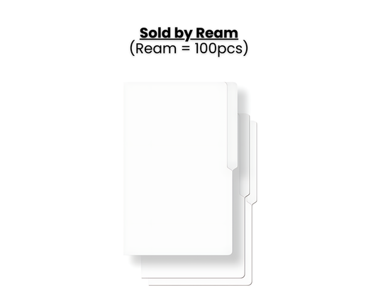 White Folder A4 (100pcs)