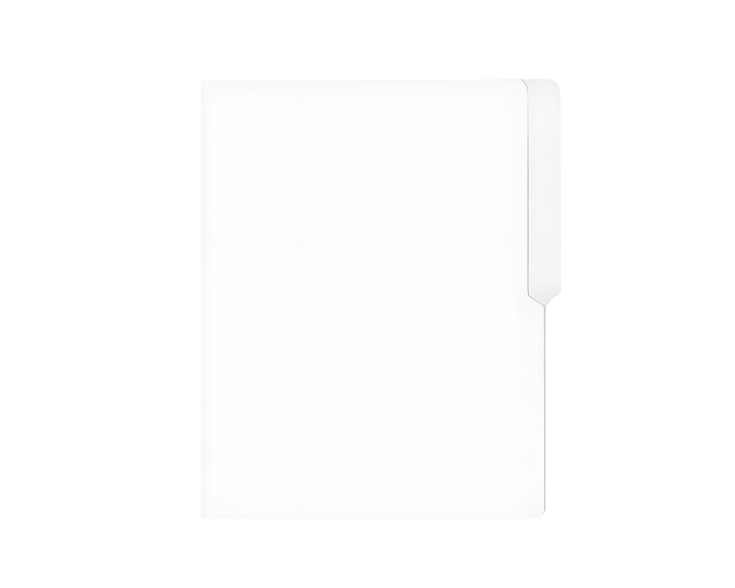 White Folder Short (500pcs)