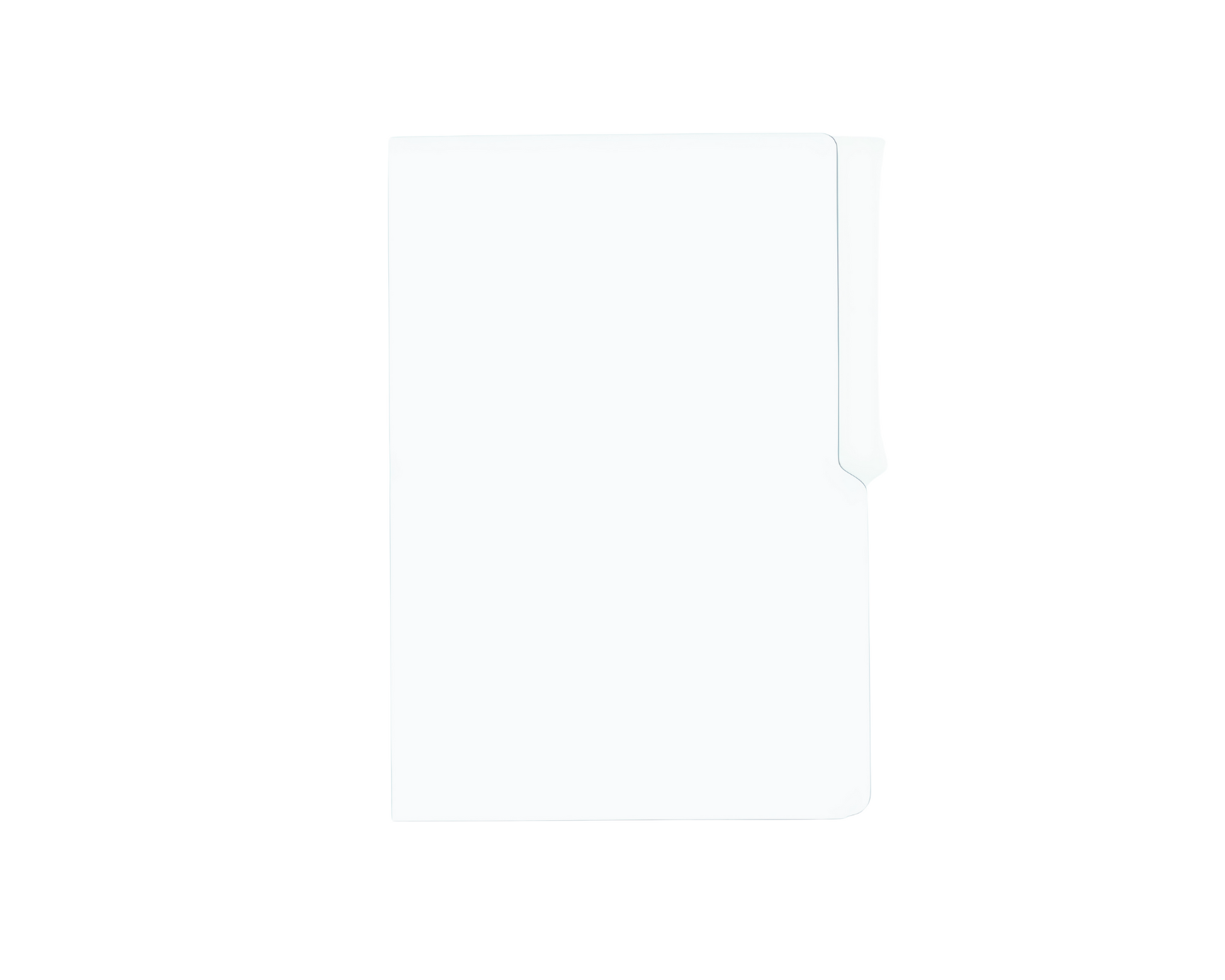 System White Folder A4 (500pcs) – Paper Cart