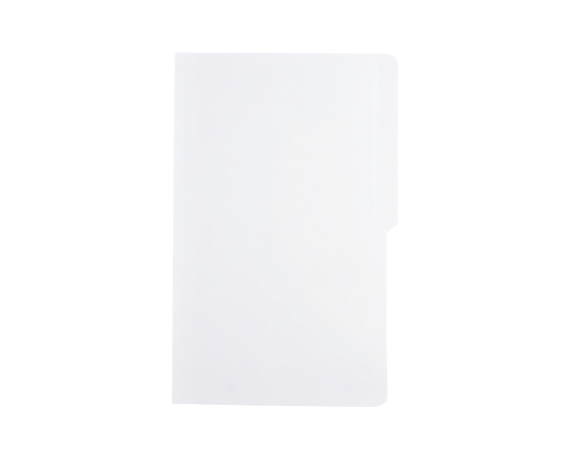 System White Folder A4 (500pcs) – Paper Cart