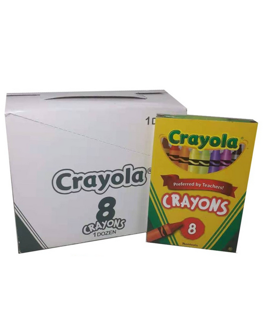 Crayola Crayons Nontoxic 8Color | 12Box