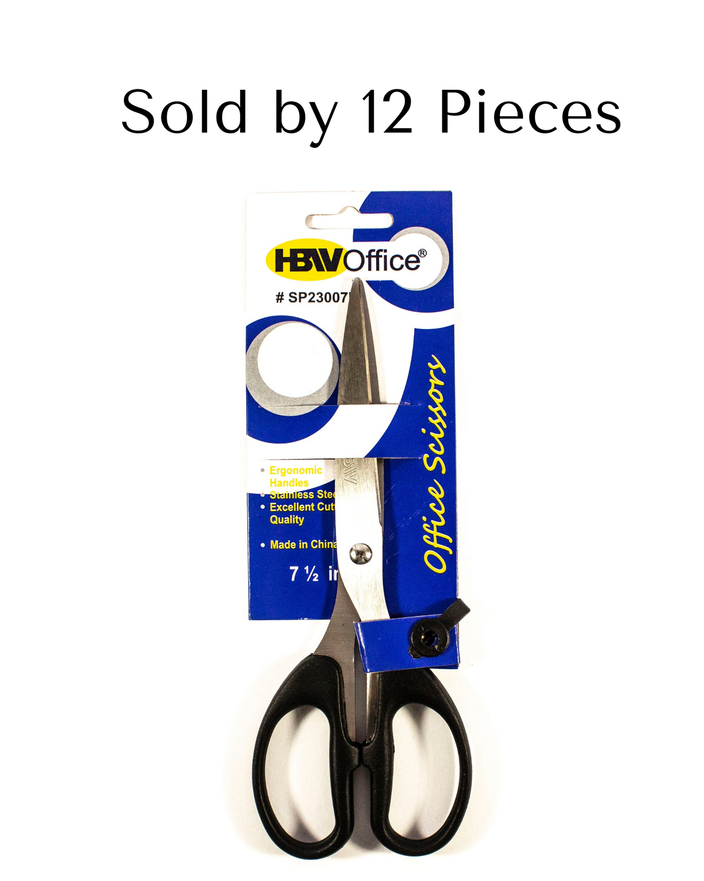 HBW Scissors SP23007B 7.5in | 12pcs
