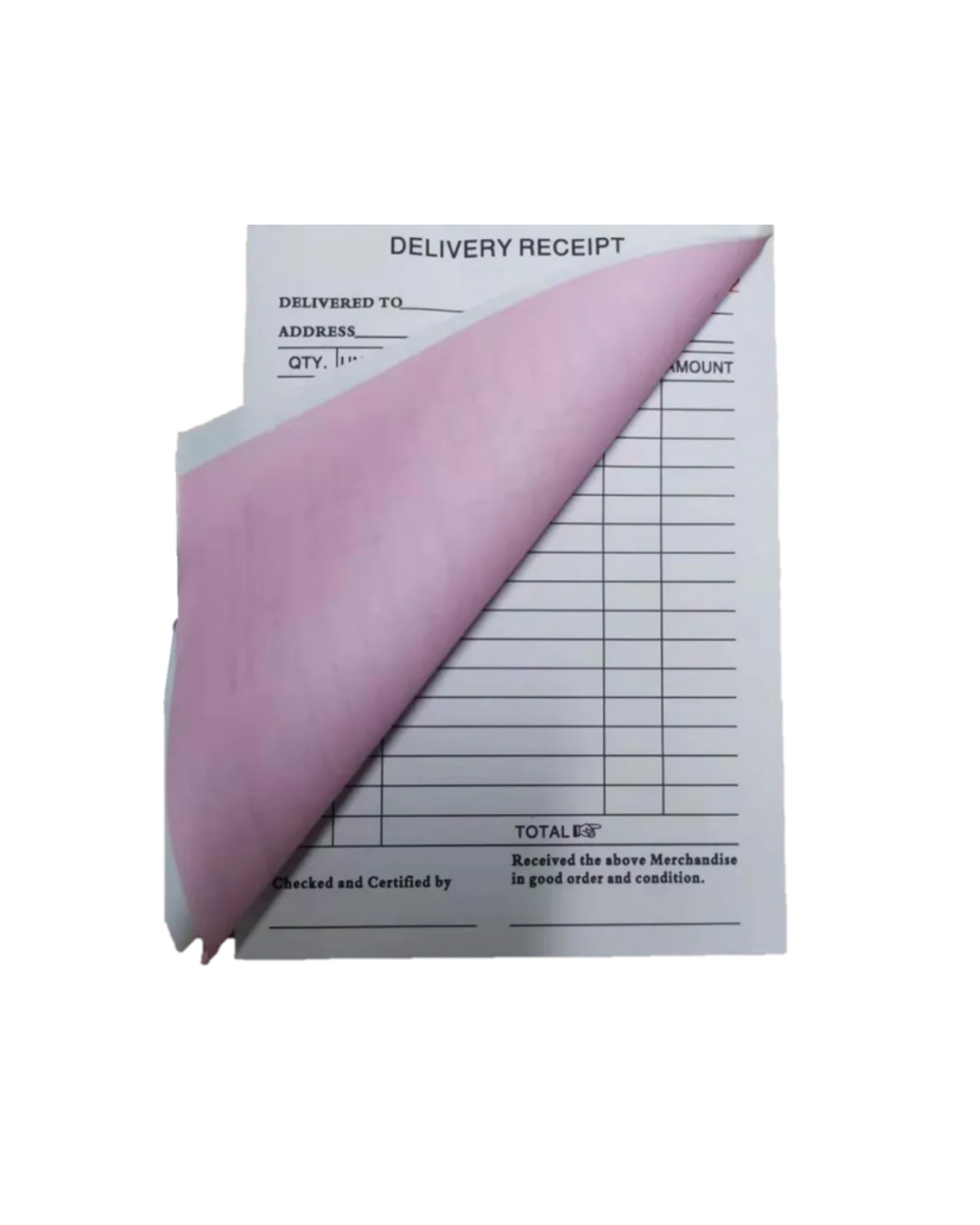 Delivery Receipt Carbonless 1/2 50Pads