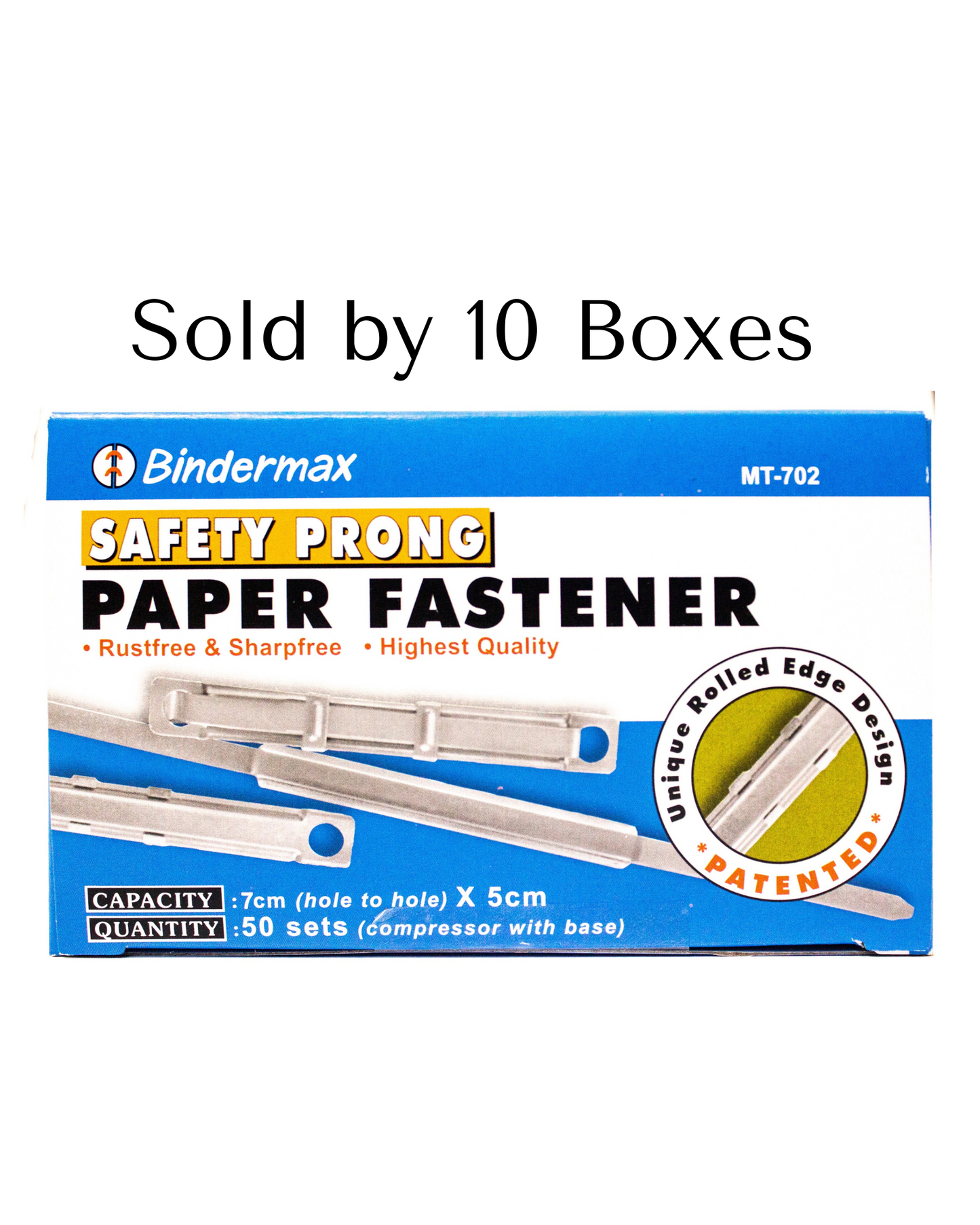 Bindermax Metal Fastener MT-702 | 10Box