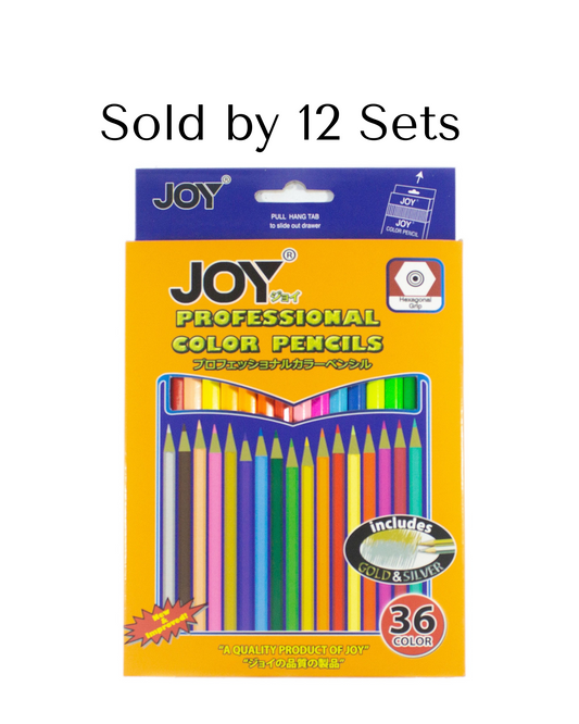Joy Professional Color Pencil 36C Long | 12Set