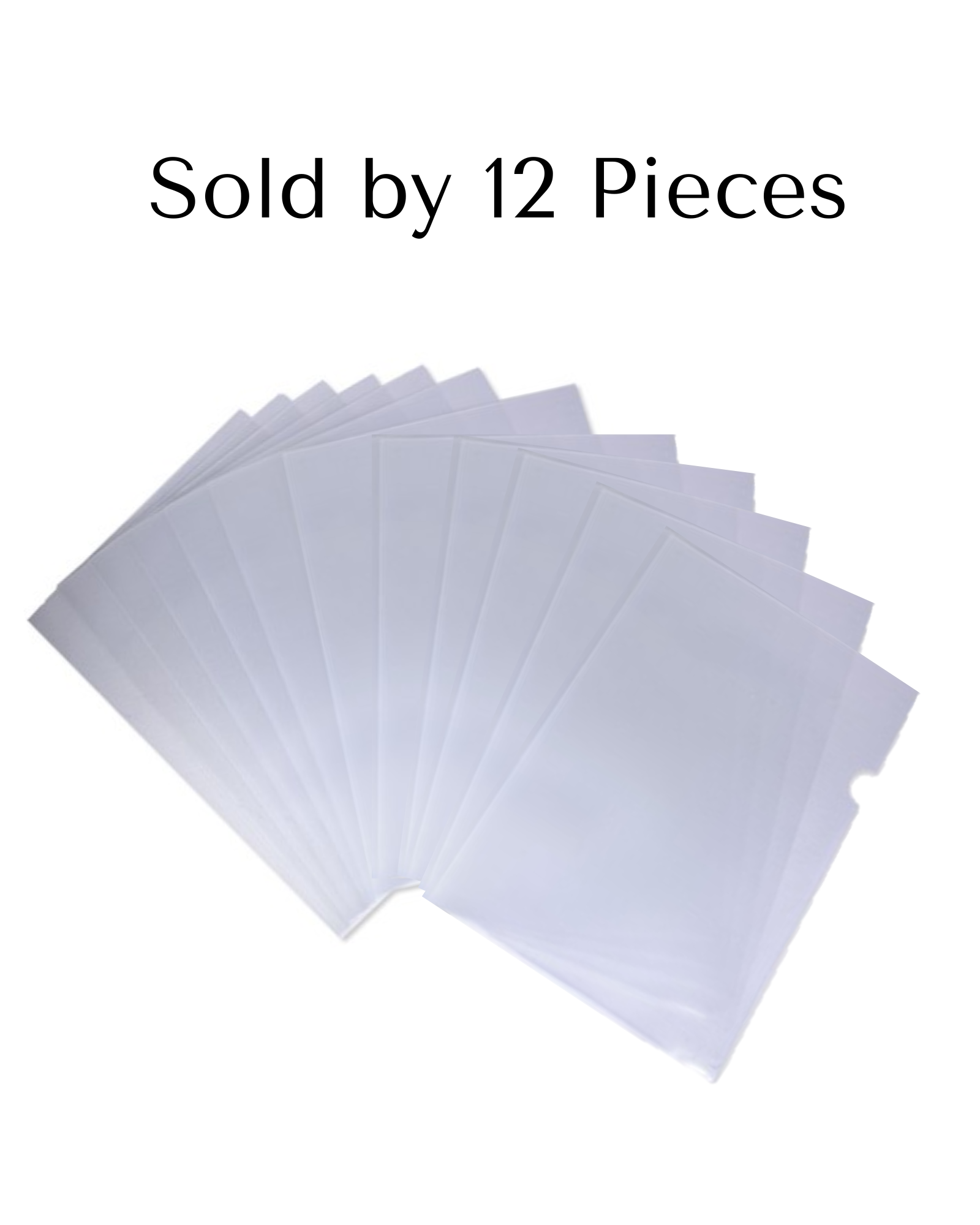 L-Type Folder Long | 12pcs – Paper Cart