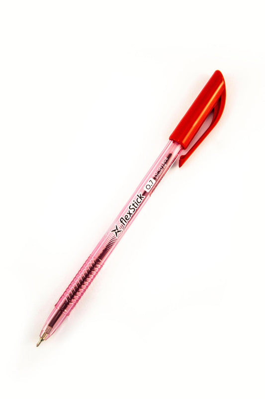 FlexOffice Flexstick Ballpen FO-GELB08 0.7mm | Per Piece Red