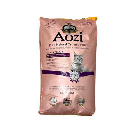 Aozi Cat Dry Food Salmon Organic