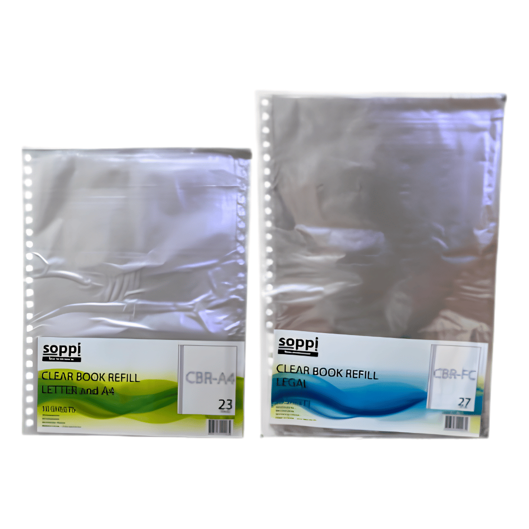 Clear Book Filler | 10 sheets