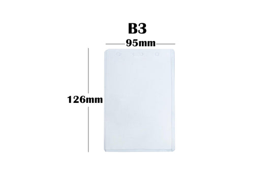 ID Card Plastic Holder B3 | Per Piece