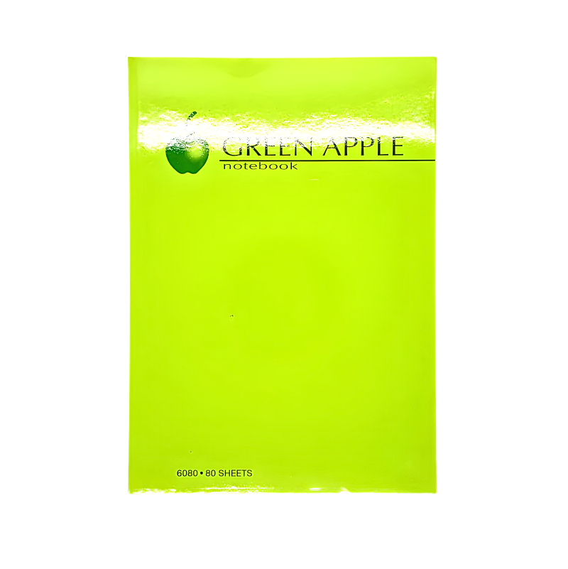 Green Apple Notebook G-6080 80lvs | Per Piece