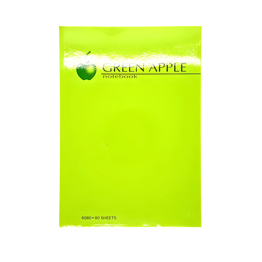 Green Apple Notebook G-6080 80lvs | Per Piece