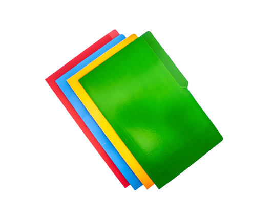 Colored Plain Folder Long