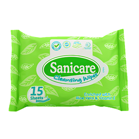 Sanicare Cleansing Wipes 15 sheets