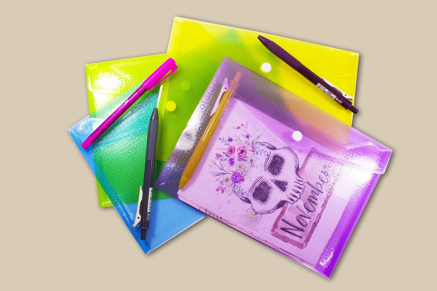 Flamingo Envelope 9383 A4 (Random Color) | Per Piece